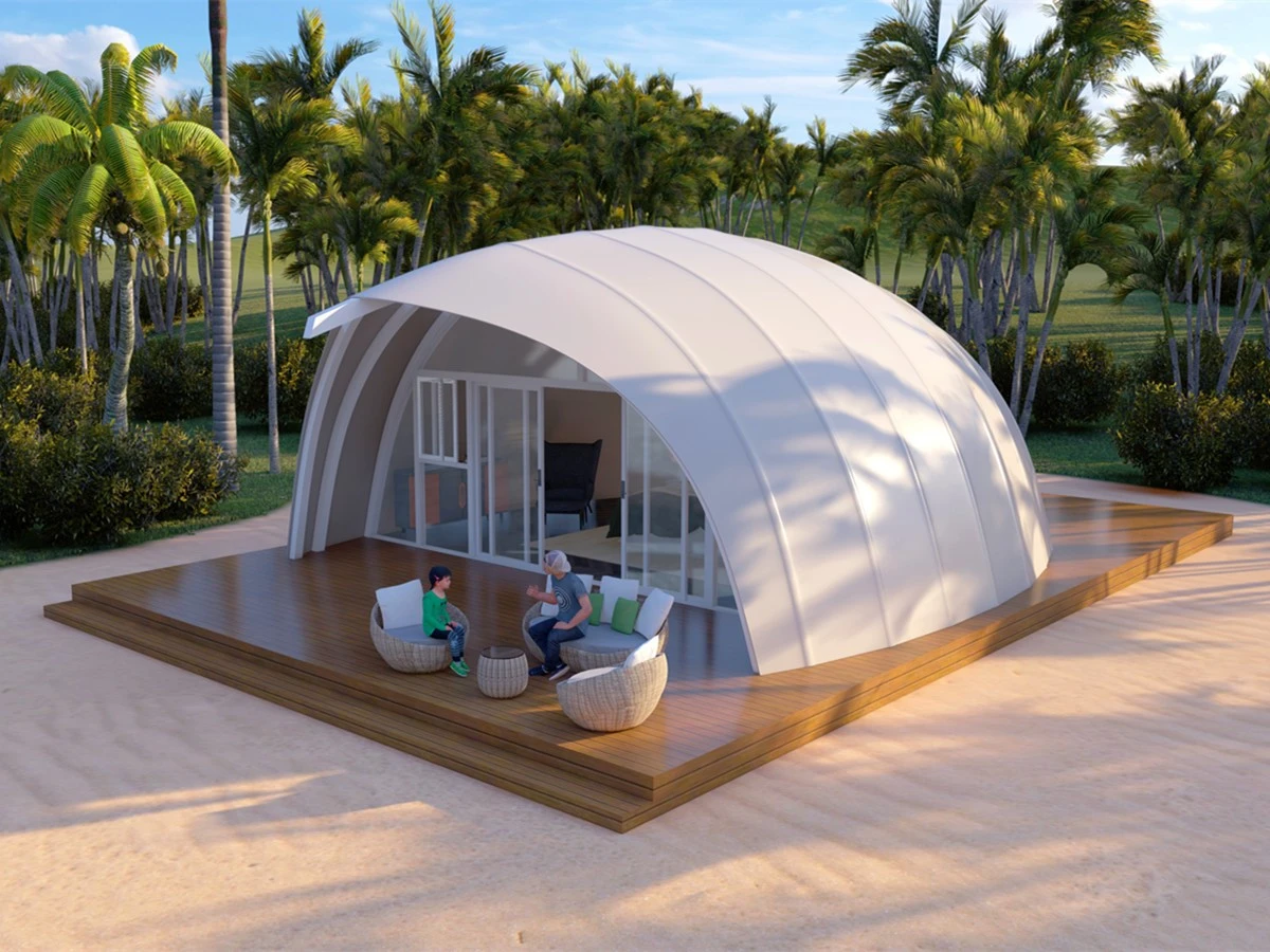 glamping tent pods